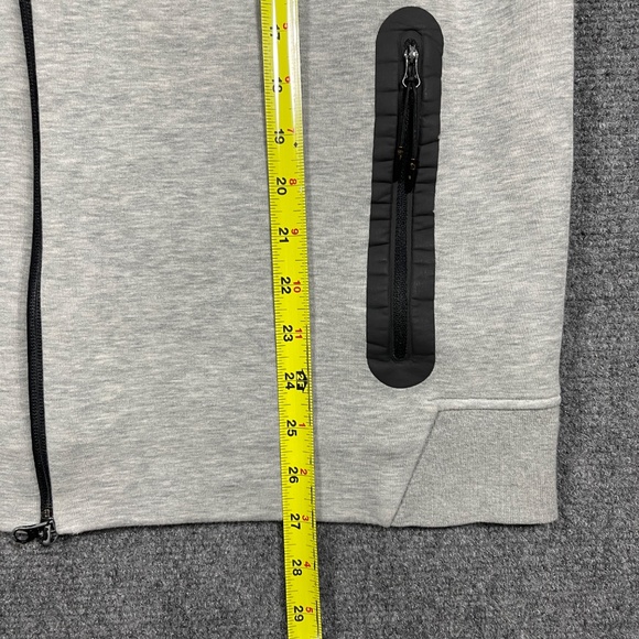 Nike Tech Fleece Jacket Mens XL Gray Zip Up Hoodie 0848 - Picture 8 of 9